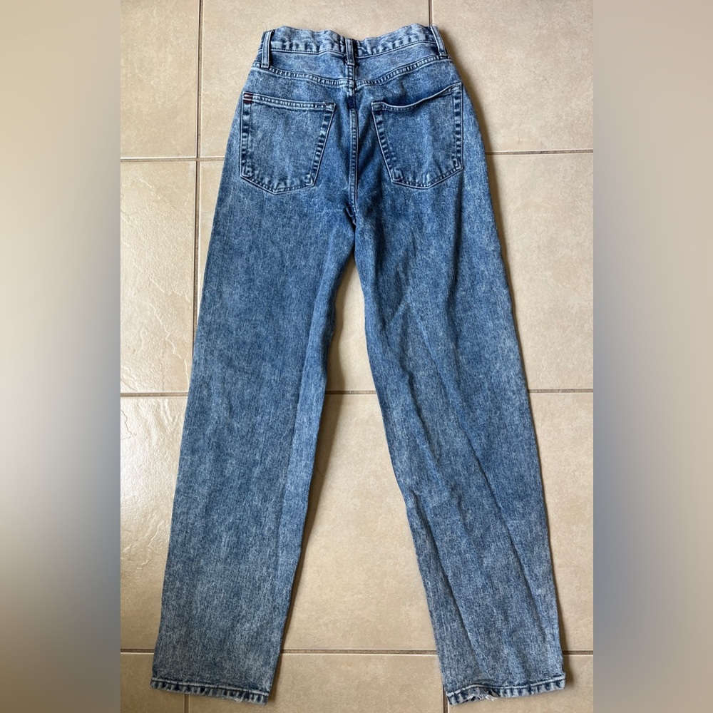 BDG Urban Outfitters High-Rise Baggy Jeans Women's 25 Blue Acid Wash - Picture 11 of 13